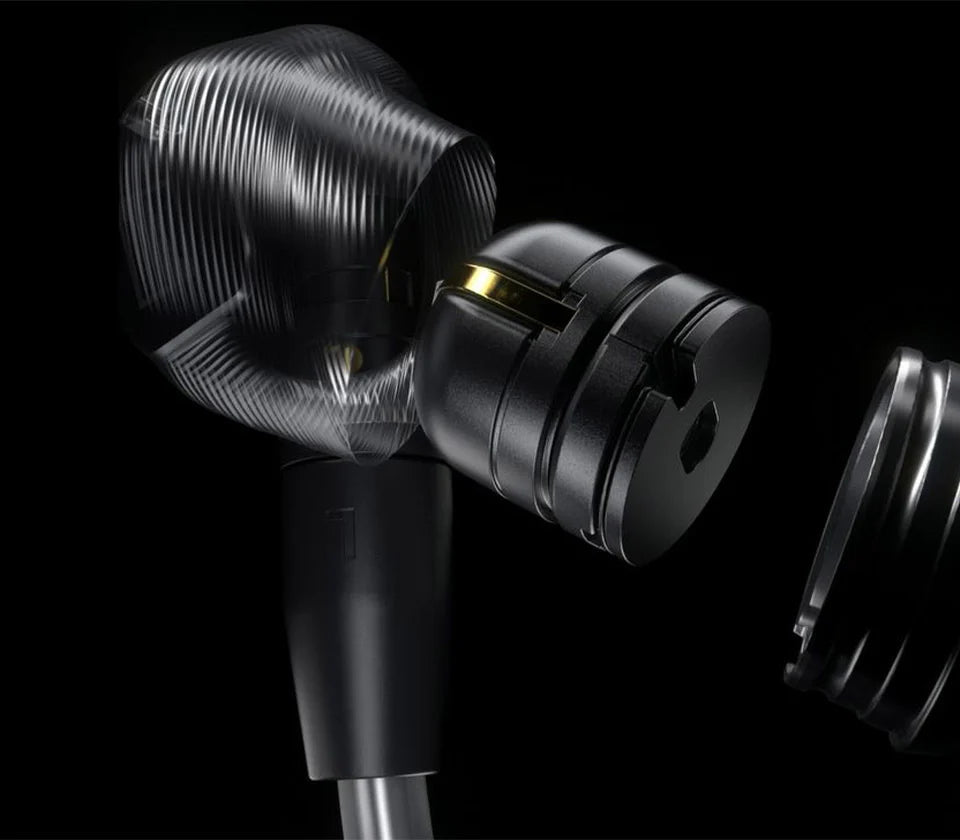 An acoustic back-volume establishes balance